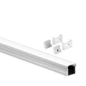 LEDline - Kit profile alum et diffuseur dépoli 2 mètres + clips + embouts|Aurora-ABIENCH1062KIT