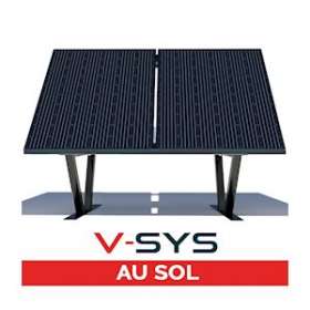 Kit V-SYS au sol 600W 1L2 portrait avec matériel élec|Cetih Carquefou-SYVKA15S2V60Z2