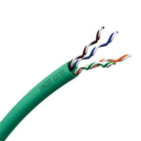 Actassi - câble CL-C - Cat5e U/UTP D - 4paires - 305 - vert - au mètre linéaire|Schneider Electric-SCHVDICD115118