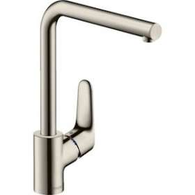 Mitigeur de cuisine 280, 1 jet aspect acier inox|Hansgrohe-HA331817800