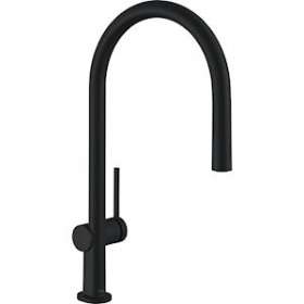 Mitigeur de cuisine 210, avec douchette extractible 1 jet noir mat|Hansgrohe-HA372802670