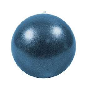 BOULE INCASSABLE Ø22cm - bleu paillettes|Festilight-FEH94222-B29