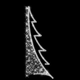 MODERN TREE - Motif H2,5mxL1m - LED blanc pétillant - 230V|Festilight-FEH43236LED-0P0