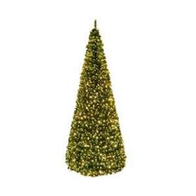 SPLENDID -Sapin conique vert H10m- 10500 LED blanc chaud pétillant - 230V|Festilight-FEH70227-9