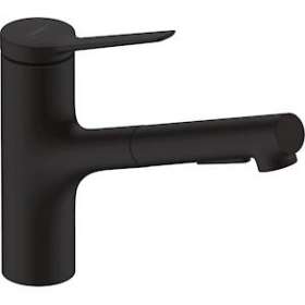 Mitigeur évier 150 D extr. 2jet noir mat|Hansgrohe-HA374800670