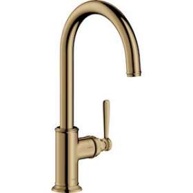 Mitigeur cuisine bronze poli|Hansgrohe-HA316580130