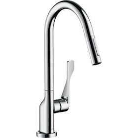 Mitigeur de cuisine 250 Eco avec douchette extractible rouge doré poli|Hansgrohe-HA339832300