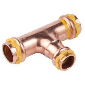 VSH SudoPress Cuivre Gaz Té réduit FFF 42x28x42|Aalberts Integrated Piping Systems BV-IPH6674404