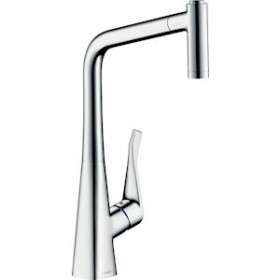 Mitigeur de cuisine 320, avec douchette extractible 2 jets chromé|Hansgrohe-HA314820000