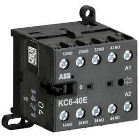 Mini Relais auxilliaire Kc6-40E-01-12V Dc|ABB-ABB09030