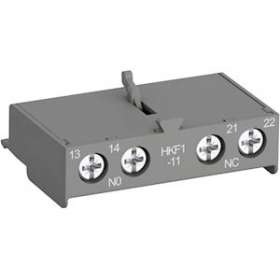 Contact auxilliaire frontal 1NO+1NF pour Disj. MS116-MS/MO132|ABB-ABB141120