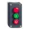 Harmony boite - 3 boutons poussoirs D22 - vert /rouge/voyant rouge