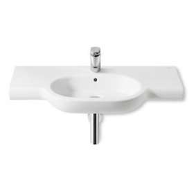 meridian-n lavabo plan 1000 +fixations blanc|Roca france-ROAA32724B000