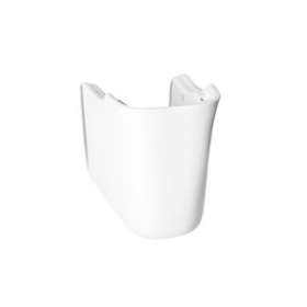 meridian-n semi.colonne + fixations blanc|Roca france-ROAA337241000