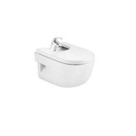 meridian-n bidet suspendu + fixation blanc|Roca france-ROAA357245000