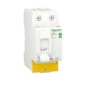 Resi9 - inter différentiel - 2P - 40A - 30mA - Type AC - peignable - alim bas|Schneider Electric-SCHR9PRC240