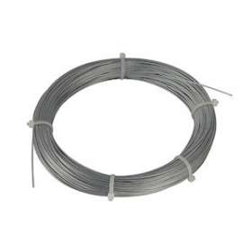 Filin de suspension, 0,75mm², gris|SLV-DC5961031