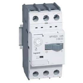 Disjoncteur moteur magnétothermique MPX³32S - réglage 9A à 13A Icu 50kA en 415V|Legrand-LEG417311