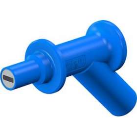 Adaptateur magnétique avec douille 4 mm bleu|Staubli-TTT66951623