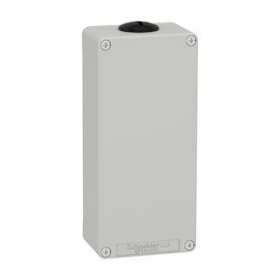 Boite métal vide grise - M25 x2 - non percée - 80x175x51,5 mm|Schneider Electric-SCHXAPD31