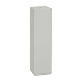 Boite métal vide grise - M32 x1 - non percée - 85x310x77 mm|Schneider Electric-SCHXAPD54