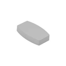 Chapeau pour colonnette 2 compartiments 45mm ou 1 compartiment 80mm - gris|Legrand-LEG980995