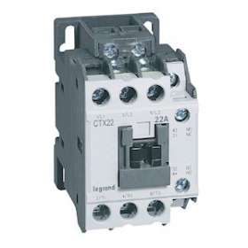 Contacteur de puissance CTX³ 22 - 3P - 22A - bornes à vis - 1NO+1NF - 415V~|Legrand-LEG416119