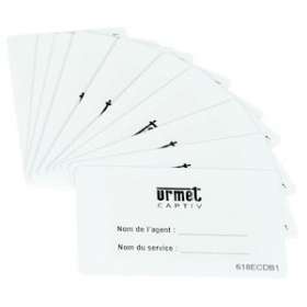 Lot De 10 Cartes Agents Vigi|Urmet france-URMCARTE-AGENT-VGK