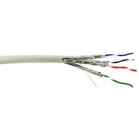 Câble CAT6A 4 paires AWG23 U/FTP LSOH Dca, Blanc (touret de 1000 m)|Gigamedia-GGMC6AF4PZHTM