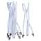 Lot de 5 cordons plats RJ45 FTP Lg 1 m