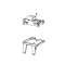 support+couvercle platine e024s