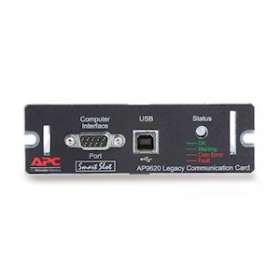 APC - carte SmartSlot pour onduleur UPSLink - Smart-UPS SMT/SMX/SURT/SR1|Schneider Electric-SCHAP9620