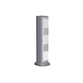 OptiLine 70 - colonnette aluminium 2 faces 2x140mm|Schneider Electric-SCHISM20609