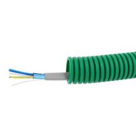 Conduit ICTA Chronofil D25mm pour courant faible Int.Syst 3P 8/10 - RAL6029|Legrand-LEG09079