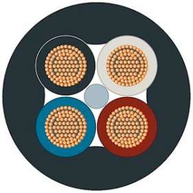 ENERGY CABLE 4 CORE SOLD BY THE METER|Siemens Industries et Infrastructures-SIE6XV1801-2B