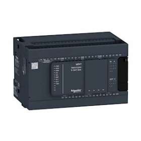 Modicon M241, contrôleur 24E/S NPN, 2 ports série, 24VCC|Schneider Electric-SCHTM241C24U