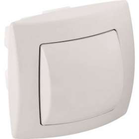 Poussoir à main Geberit simple touche commande WC pneumatique: chr, chr mat|Geberit-GBR240.571.KA.1