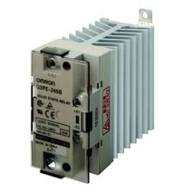 Ssr 1 phase, avec radiateur, indicateur del, secondaire 200-480Vca|Omron electronics-OMRG3PE-535B12-24VDC