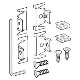 Matériel de fixation Geberit plaques de déclenchement Sigma et Delta (2 pc.)|Geberit-GBR241.877.00.1