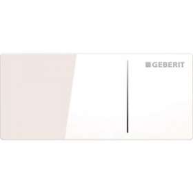 Déclenchement Geberit type 70, double touche, Omega 12 cm: Blanc|Geberit-GBR115.084.SI.1