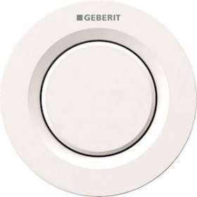 Déclenchement Geberit type 01 PN simple touche encastrer: Blanc alpin|Geberit-GBR116.040.11.1