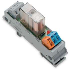 Module P.relais 24 AC/DC 1RT|Wago contact-WAG288-504