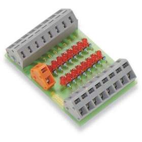 Module de signalisation 16 Led, 24 Vdc, Plus commun|Wago contact-WAG289-202