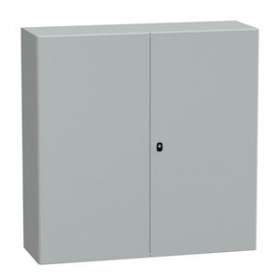 Spacial S3D - H1200xL1200xP400 2 portes pleines|Schneider Electric-SCHNSYS3D121240D