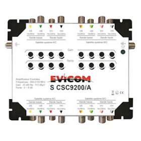 Amplificateur de tête cascadable 8 polarisations|Evicom-EVCSCSC9200A