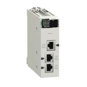 Modicon X80 - module interface bus série RS485/RS232 Modbus ASCII 2voies - durci|Schneider Electric-SCHBMXNOM0200H