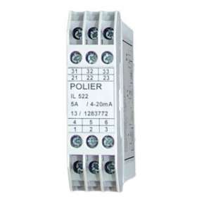 Transducteur 5 A sortie 0-10 V I512 cl 1|Polier ingenierie-POII51250101