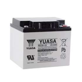 Batterie stationnaire étanche au plomb 50Ah 12V application cyclage|Yuasa-YUAREC50-12I