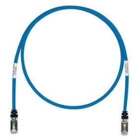 Copper Patch Cord, Cat 6A, Blue S/FTP Ca|-PUISTP6X1-5MBU