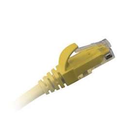 Cordons de brassage CAT6 U/UTP PVC 5 m jaune|Gigamedia-GGMCAT65MJ